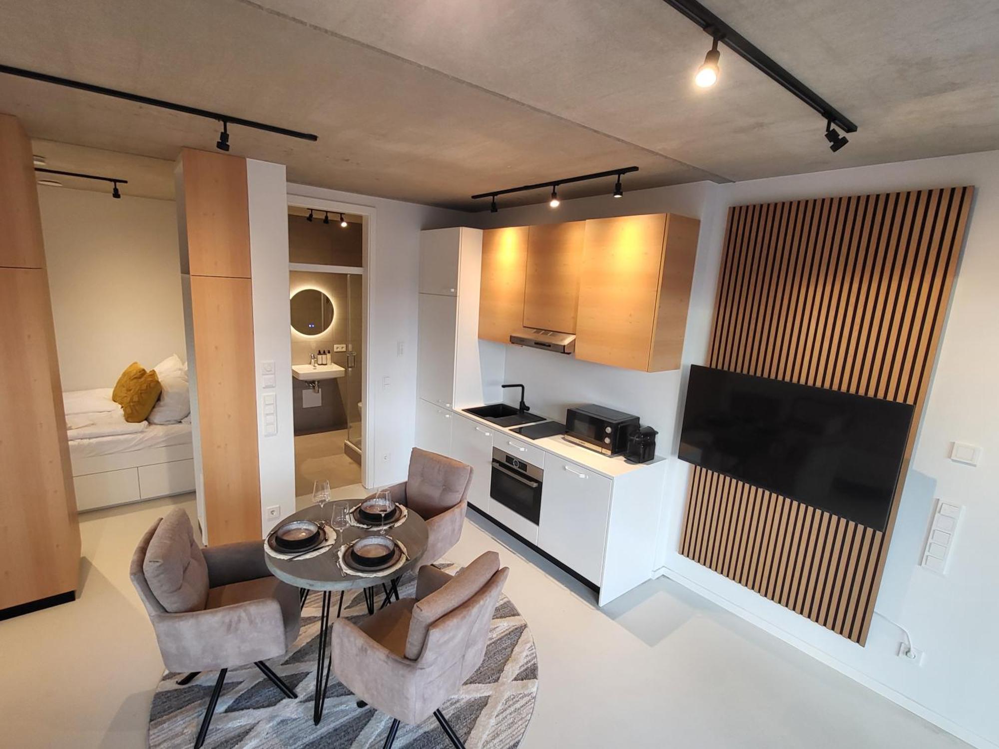 Sioux: Stilvolles Designapartment Am Bodensee Bodolz エクステリア 写真